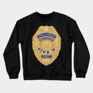 HAWAII 5-0 Badge Crewneck Sweatshirt